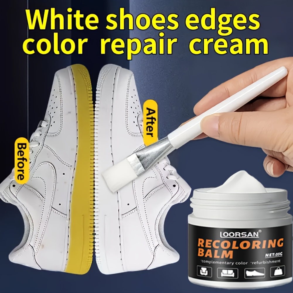 Sneaker Cleaner - LOORSAN Nieuwe witte schoenrandhersteller 35 g