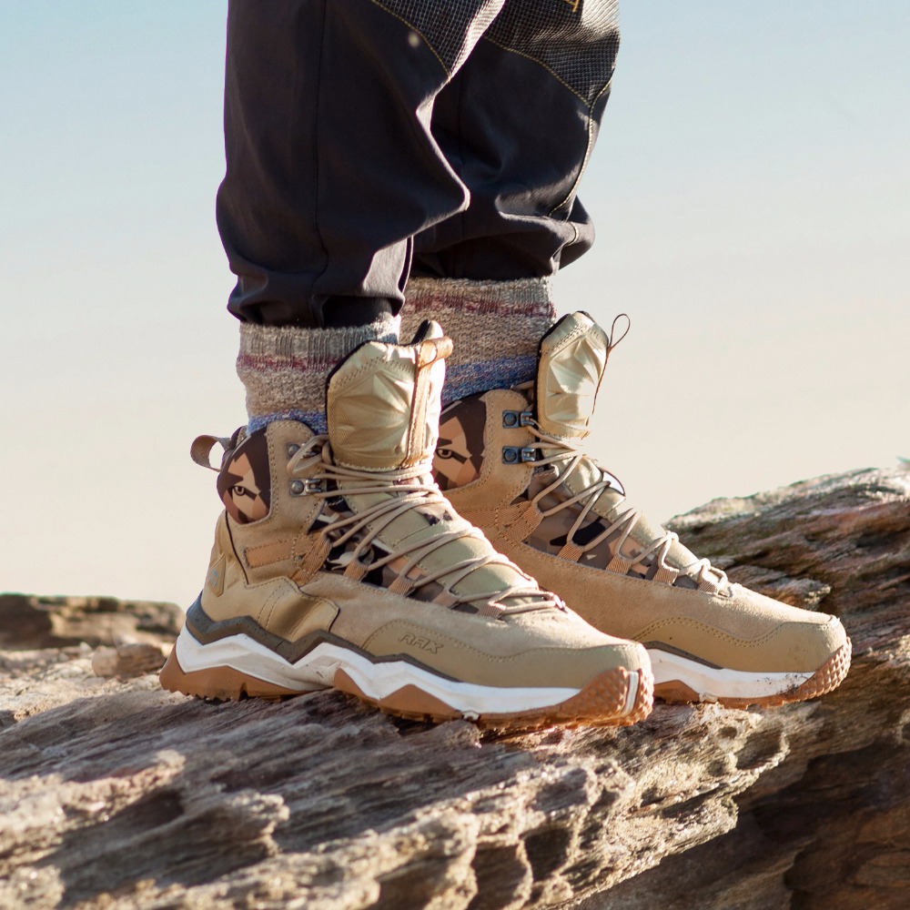 Sneaker Zone - Rax Heren Wandelschoenen Mid-Top Waterdichte Outdoor