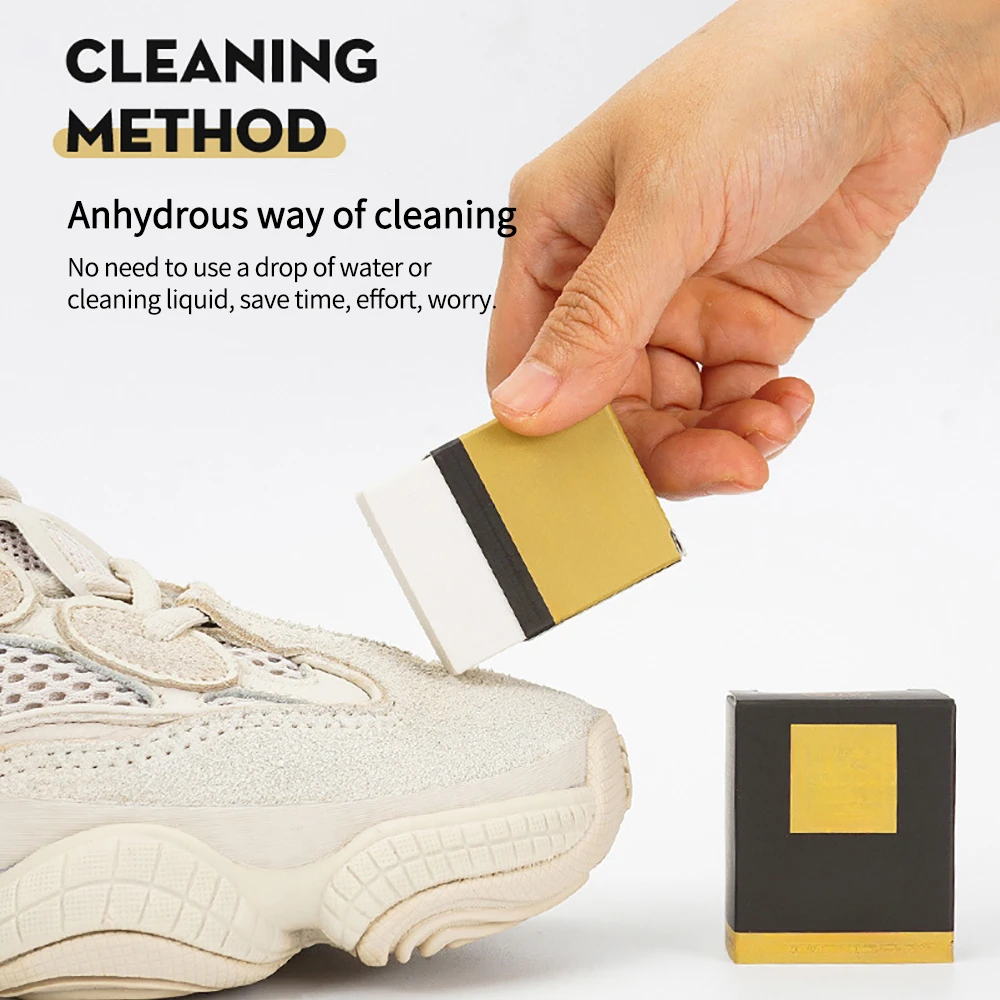 Sneaker Care Clean - Super Clean Schoenenreinigingsgum Schoenenborstel Rubberen blok