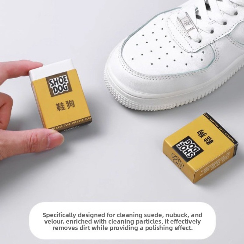 On Sneaker Care - Draagbare sleutelhanger mini-schoenborsteltje, hangt aan rugzak,