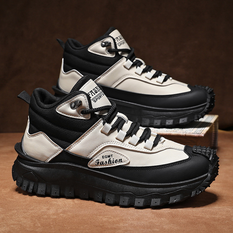 Heren zwart-witte mid-top wand - Sneaker Zone recensie en prijs