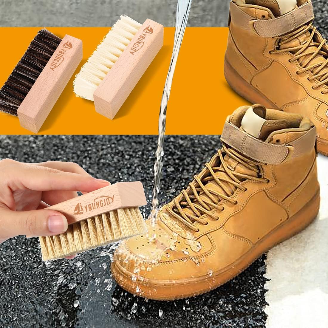YoungJoy 3-delige dubbelzijdig - Sneaker Cleaner recensie en prijs